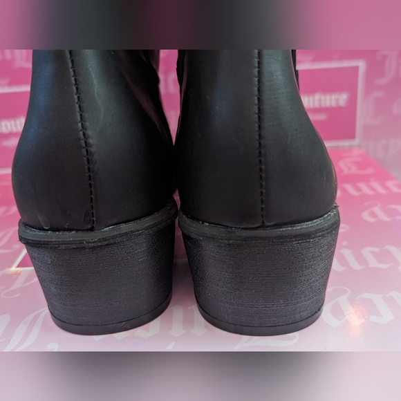 BNWOT Black With Butterfly Boots Size 8.5 - Picture 8 of 9